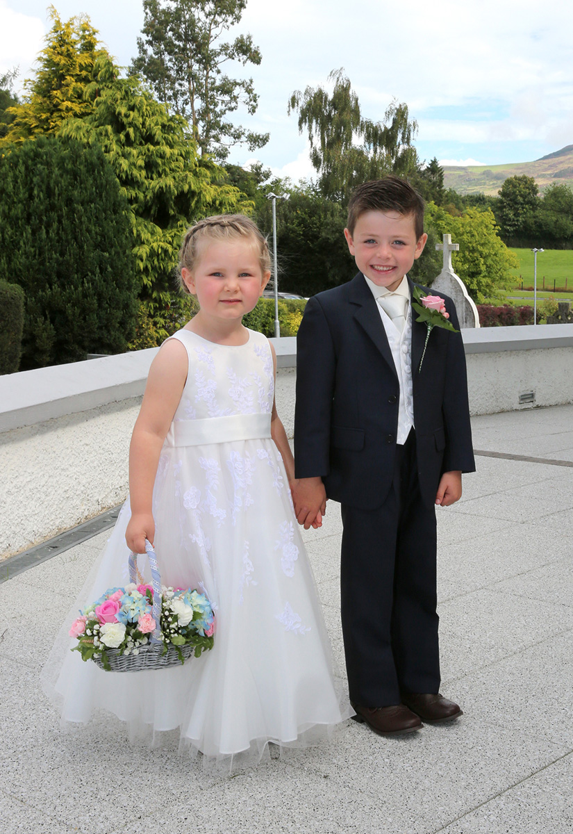 Pageboy and flower girl