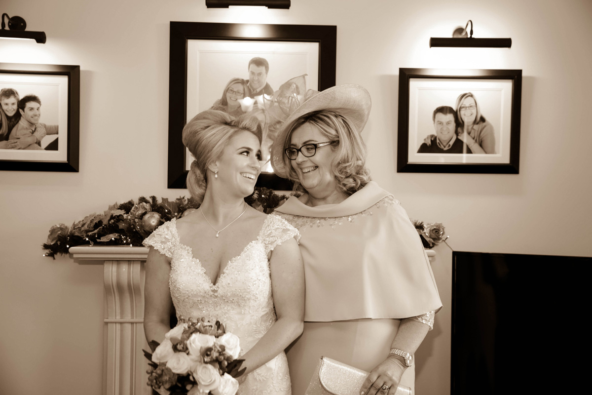 Bride and her Mum