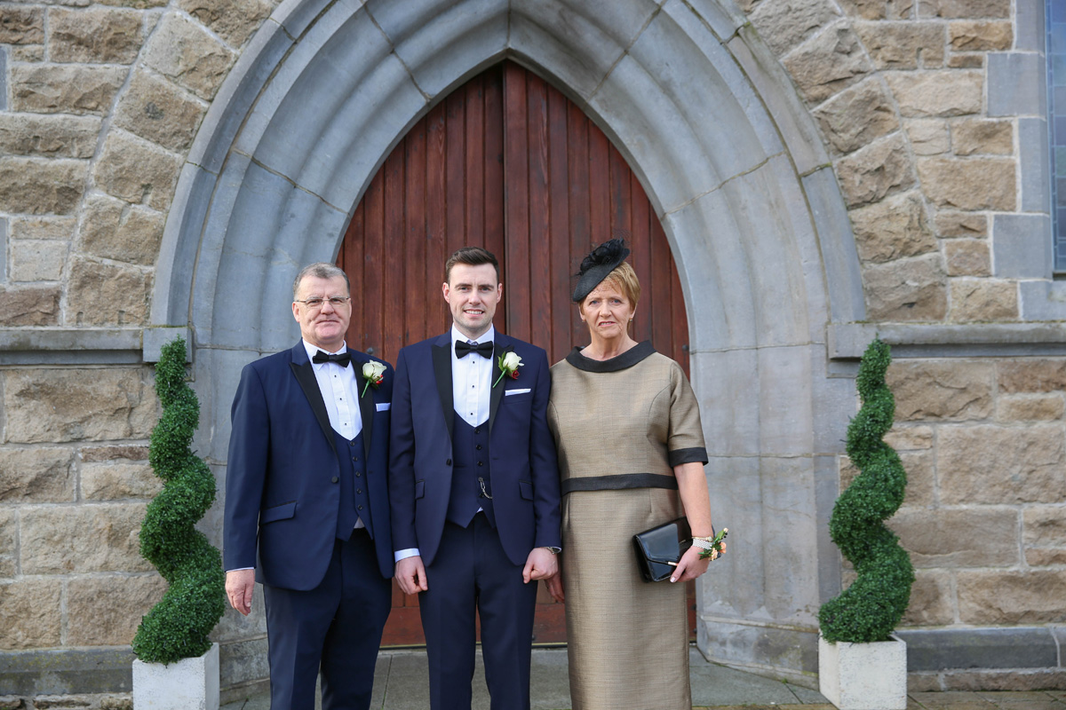 Groom and his Parents